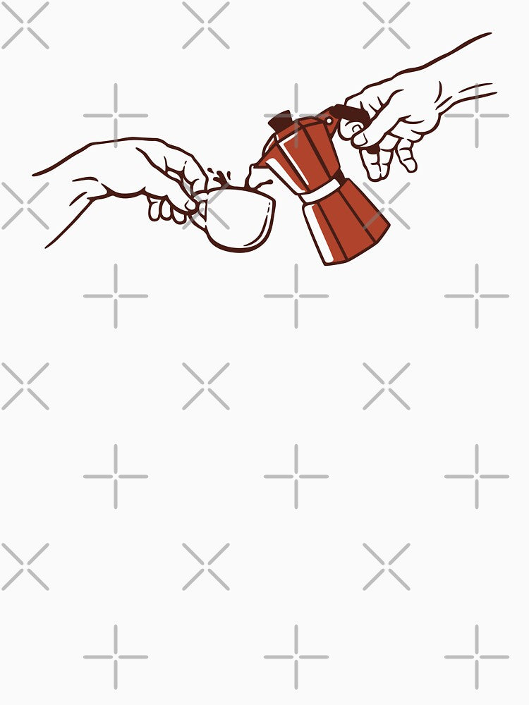 The Creation of Coffee Classic Art Barista by Tobe Fonseca® T-Shirts, Hoodie, Sweatshirt | BlankRebels.com (Image 3)