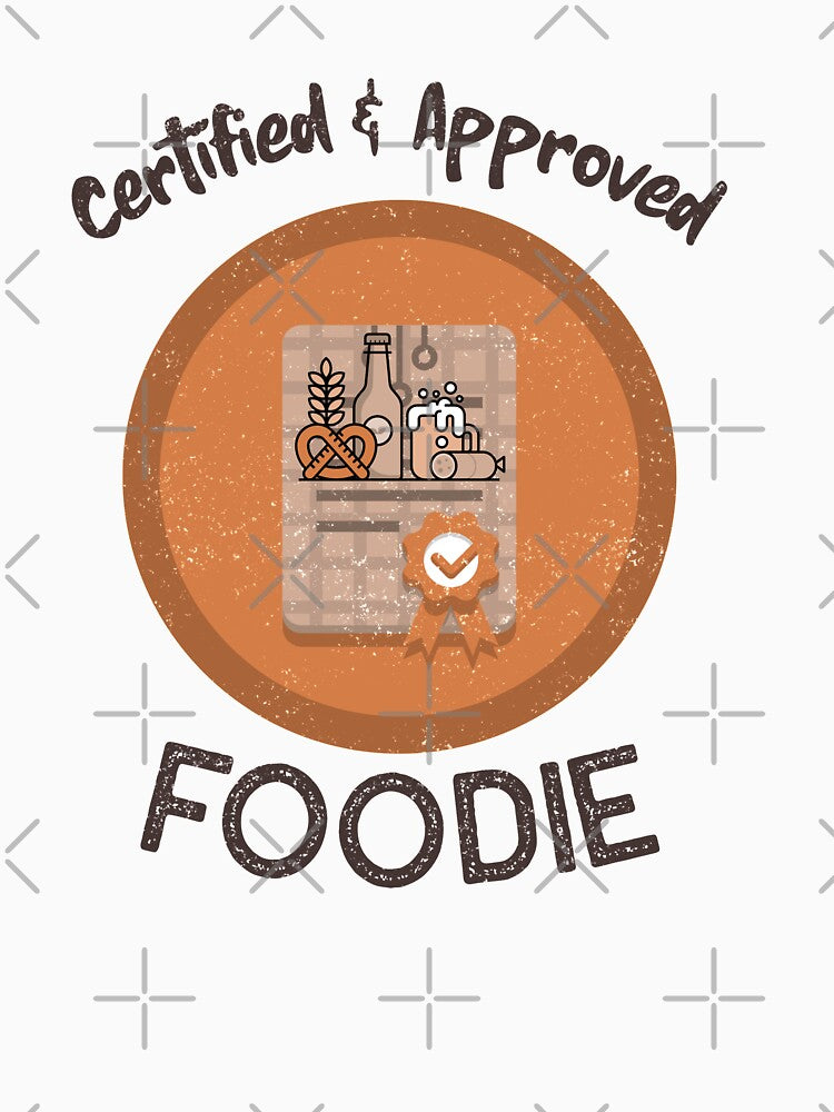 Certified and approved foodie food lover by helkav T-Shirts, Hoodie, Sweatshirt | BlankRebels.com (Image 3)