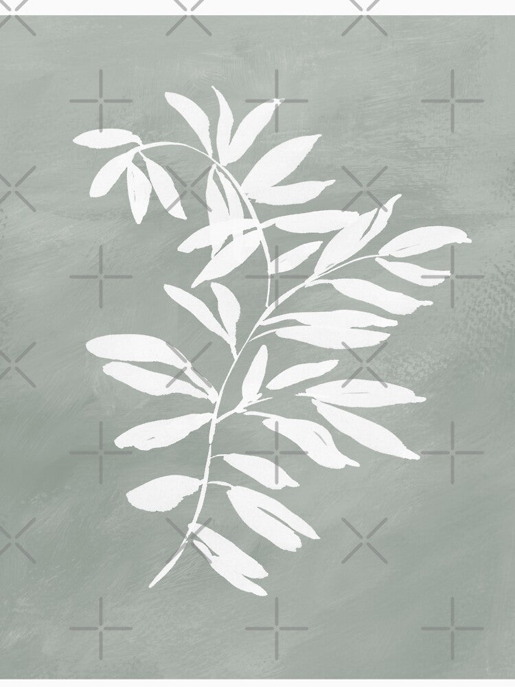 Sage Green Leaf by StudioArtNew T-Shirts, Hoodie, Sweatshirt | BlankRebels.com (Image 3)