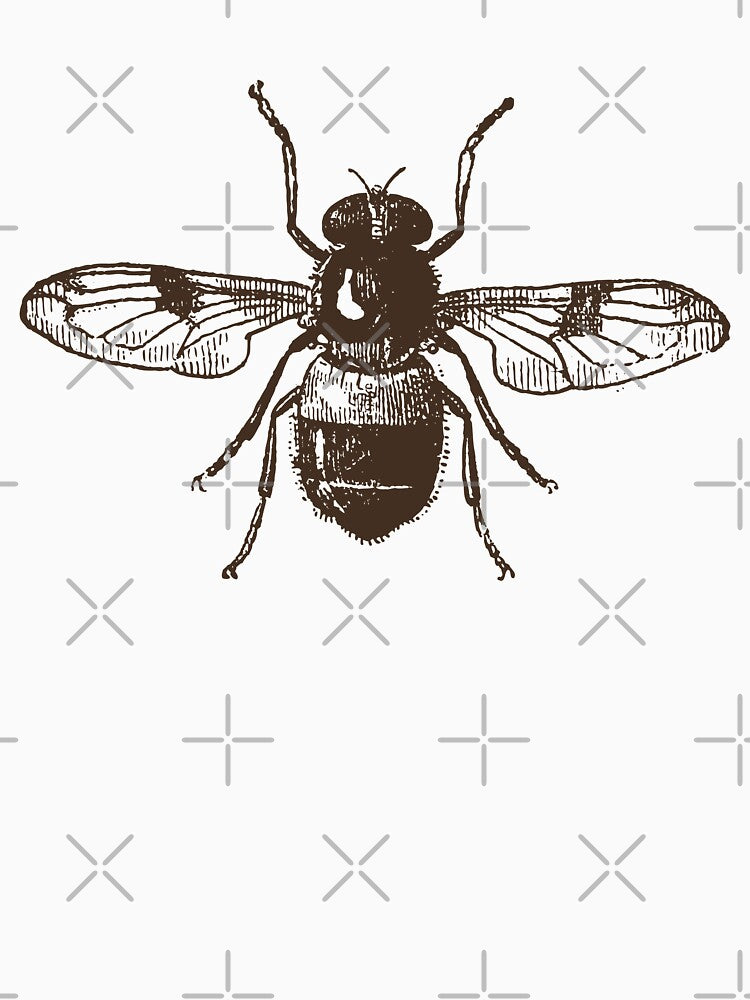 Vintage bee dark academia brown and cream by neopop T-Shirts, Hoodie, Sweatshirt | BlankRebels.com (Image 3)