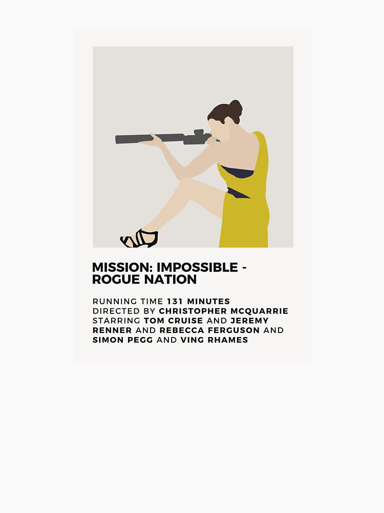 Mission Impossible Minimalist Poster T-Shirts, Hoodie, Sweatshirt