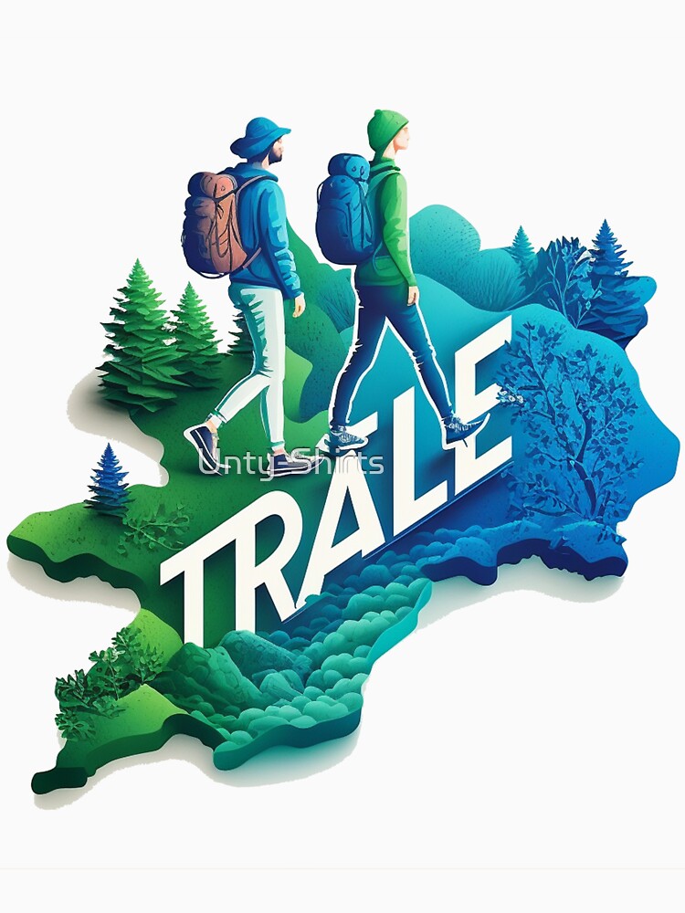 Travel & Trip & Trale in Nature by Unty-Shirts ⭐⭐⭐⭐⭐ Hoodie, Sweatshirt | BlankRebels.com (Image 3)