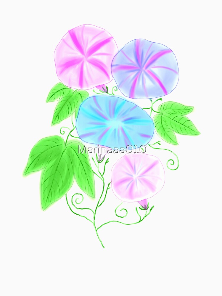Morning glory by Marinaaa010 T-Shirts, Hoodie, Sweatshirt | BlankRebels.com (Image 3)