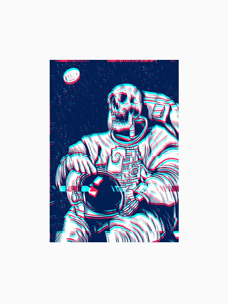 Astronaut | Pop Art by Kerras Kjobed T-Shirts, Hoodie, Sweatshirt | BlankRebels.com (Image 3)