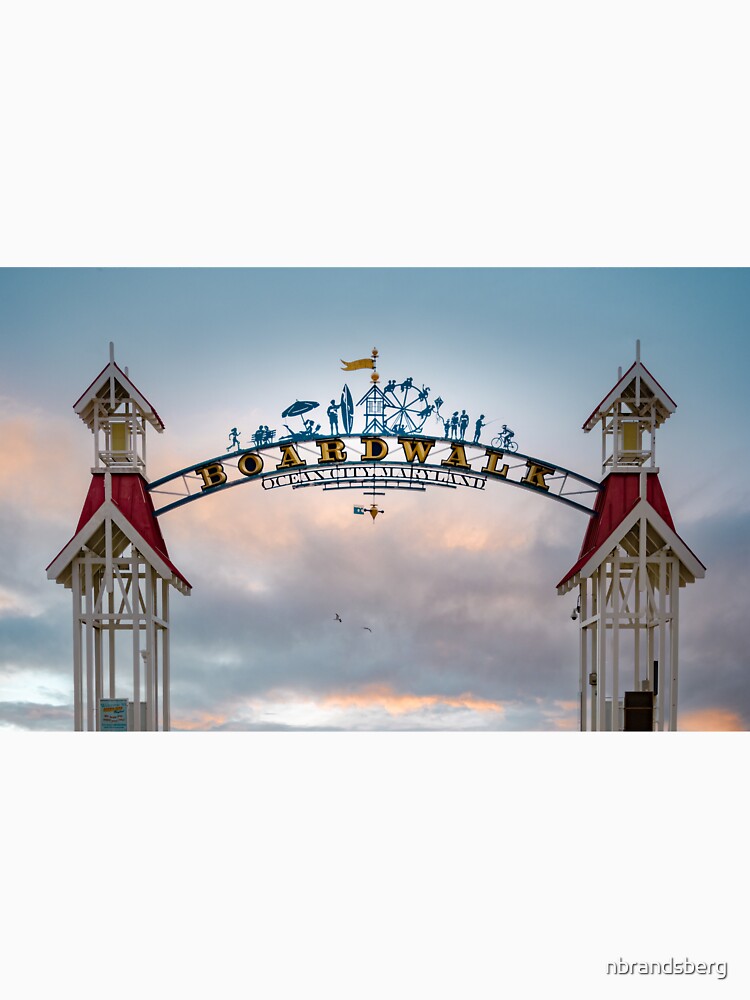 Ocean City Boardwalk Sign by nbrandsberg T-Shirts, Hoodie, Sweatshirt | BlankRebels.com (Image 3)