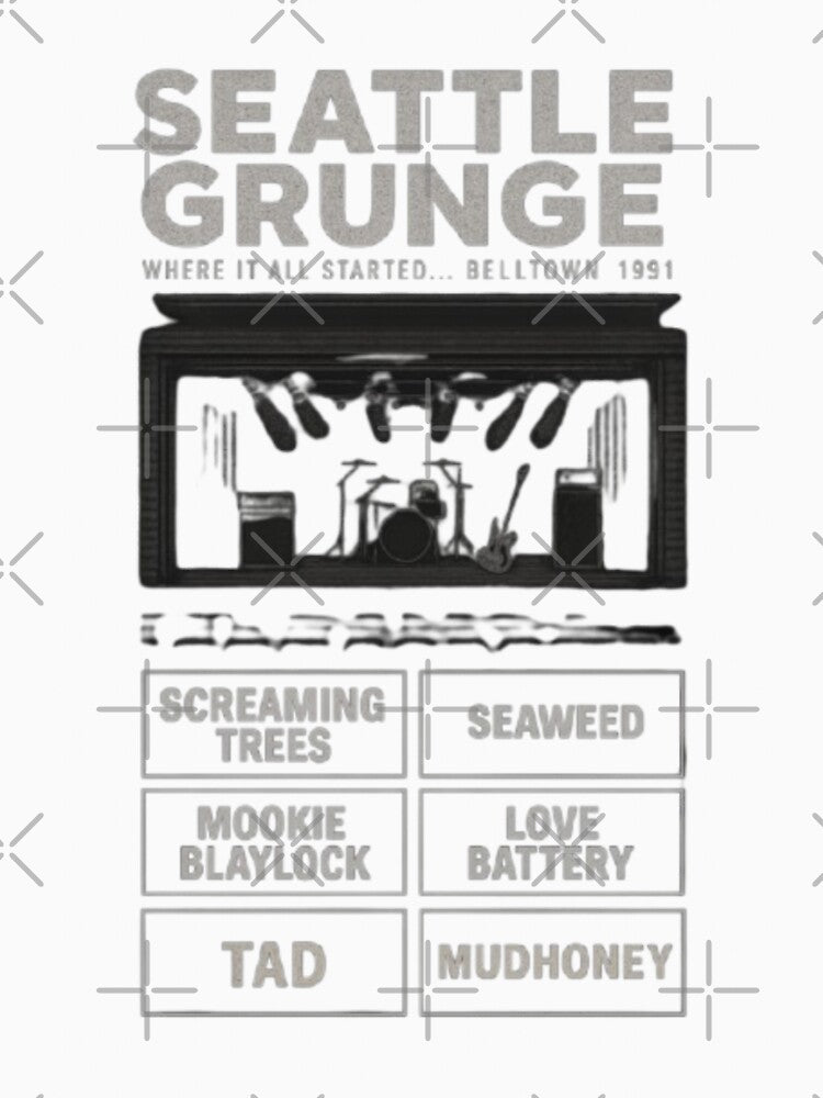 Seattle Grunge 1991 by KinshipThings
