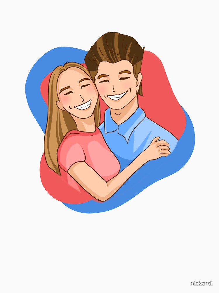 Smile couple goalie by nickardi T-Shirts, Hoodie, Sweatshirt | BlankRebels.com (Image 3)