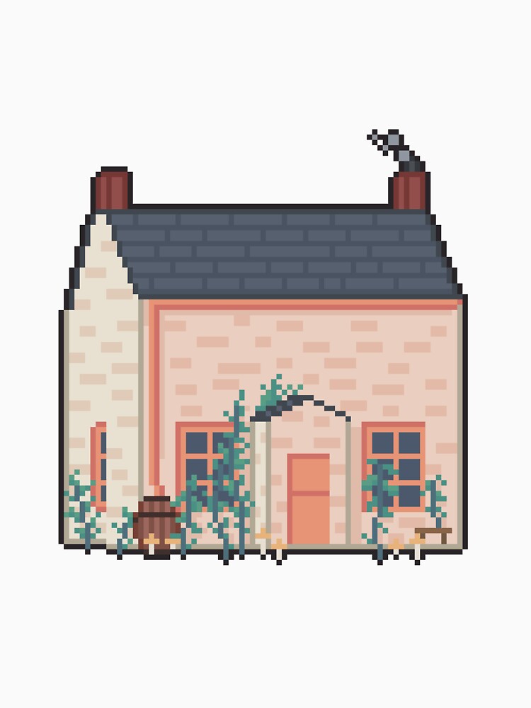Cottagecore Pixel Art 1 by LankyPng T-Shirts, Hoodie, Sweatshirt | BlankRebels.com (Image 3)