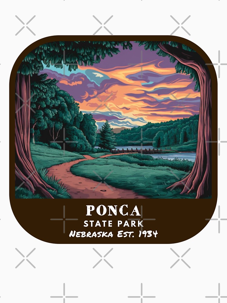 Vintage Ponca State Park (Nebraska State Park) by RabbitK T-Shirts, Hoodie, Sweatshirt | BlankRebels.com (Image 3)