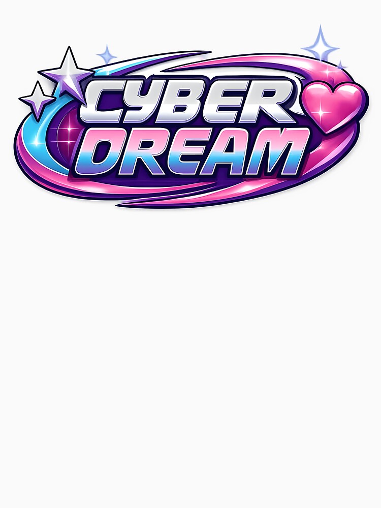 Vintage Y2K Cyber Dream – Retro Futuristic Logo by Dax Studio T-Shirts, Hoodie, Sweatshirt | BlankRebels.com (Image 3)