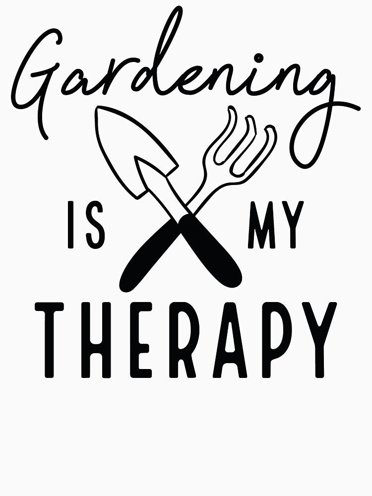 Gardening Is My Therapy by cherrific T-Shirts, Hoodie, Sweatshirt | BlankRebels.com (Image 3)