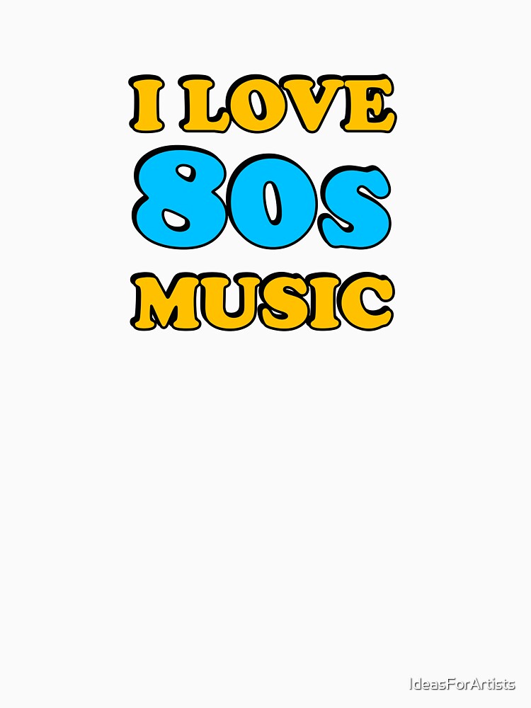 I love 80s music by Inspirationmotivation