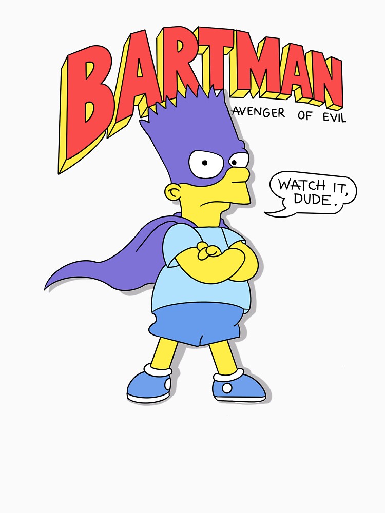Bartman Retro 90’s by ElBarto1 T-Shirts, Hoodie, Sweatshirt | BlankRebels.com (Image 3)