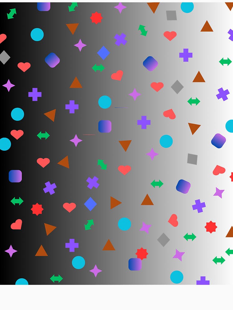 Great wave of colorful shapes. by MalishkaStudio