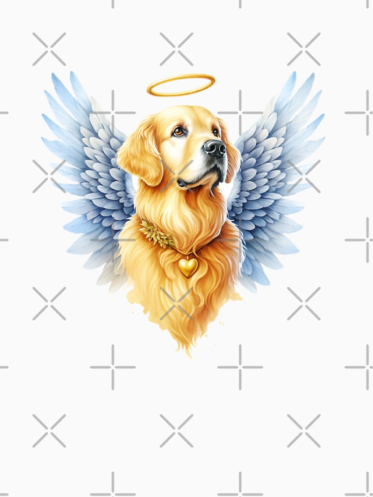 Golden Retriever Angel by TheAnimalZ00 T-Shirts, Hoodie, Sweatshirt | BlankRebels.com (Image 3)