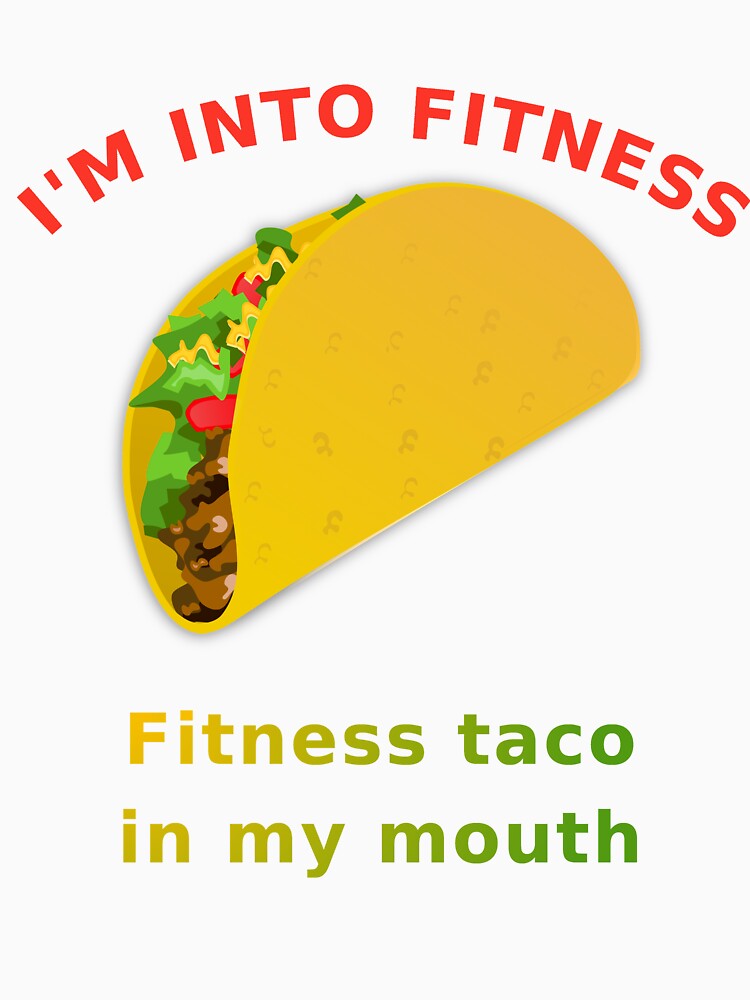 Fitness taco in my mouth by Brad Chambers