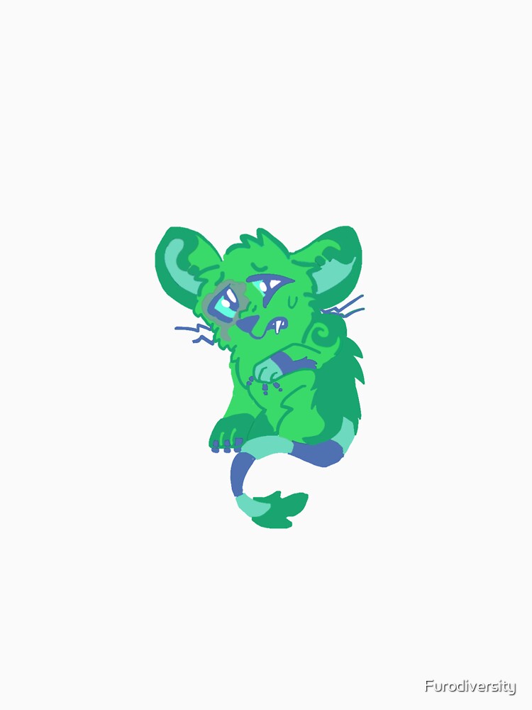 Tremble the Anxiety Mouse by Furodiversity T-Shirts, Hoodie, Sweatshirt | BlankRebels.com (Image 3)