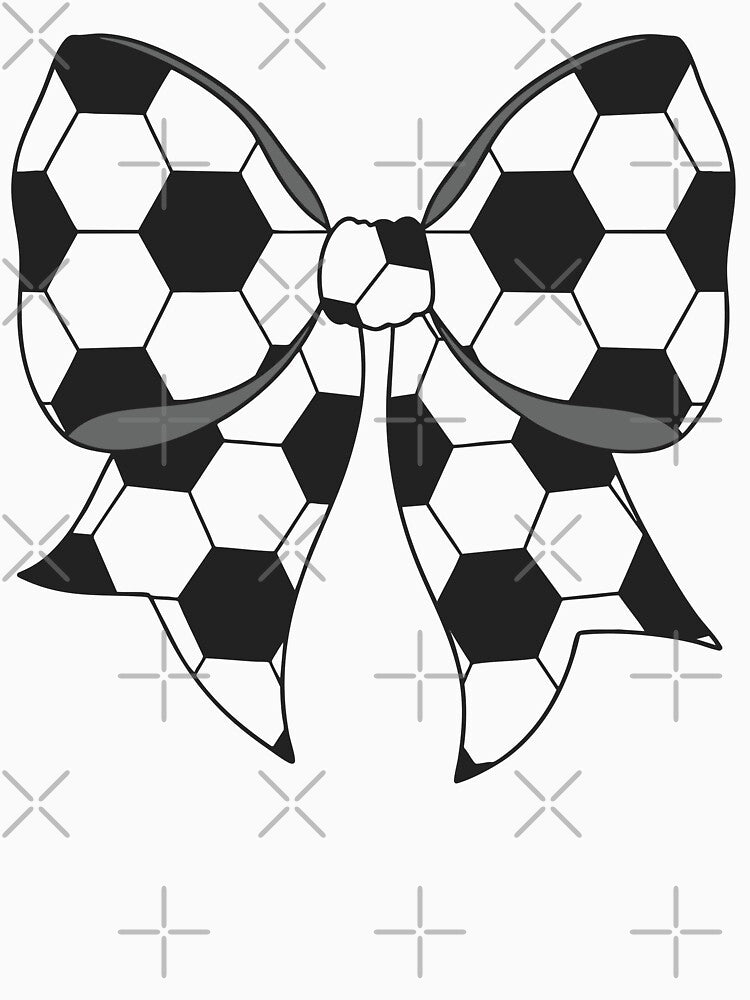 Soccer Bow by Magnolia Valley Art