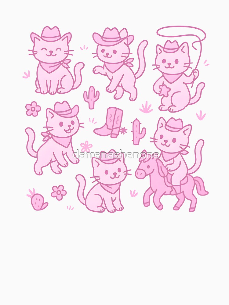 Cowboy Kittens by DarrenAshenOne T-Shirts, Hoodie, Sweatshirt | BlankRebels.com (Image 2)
