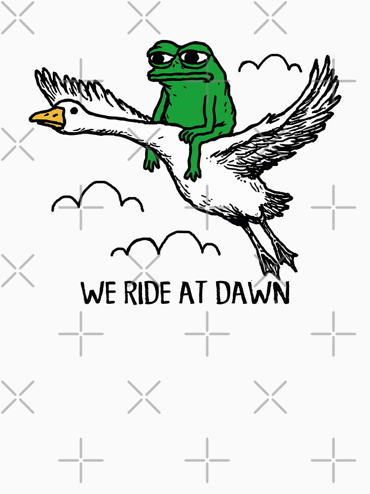 We Ride Dawn Frog Meme T-Shirts, Hoodie, Sweatshirt