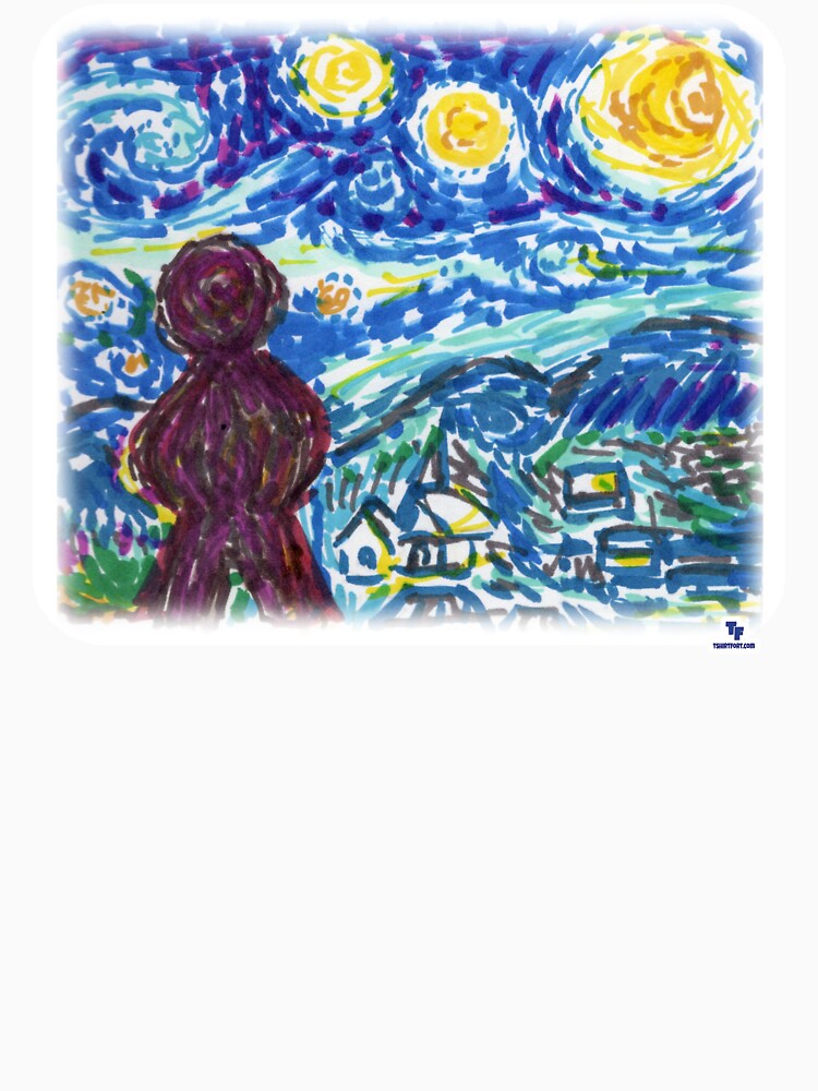 Meeple Starry Night Board Game Art Fun Design by mytshirtfort T-Shirts, Hoodie, Sweatshirt | BlankRebels.com (Image 3)