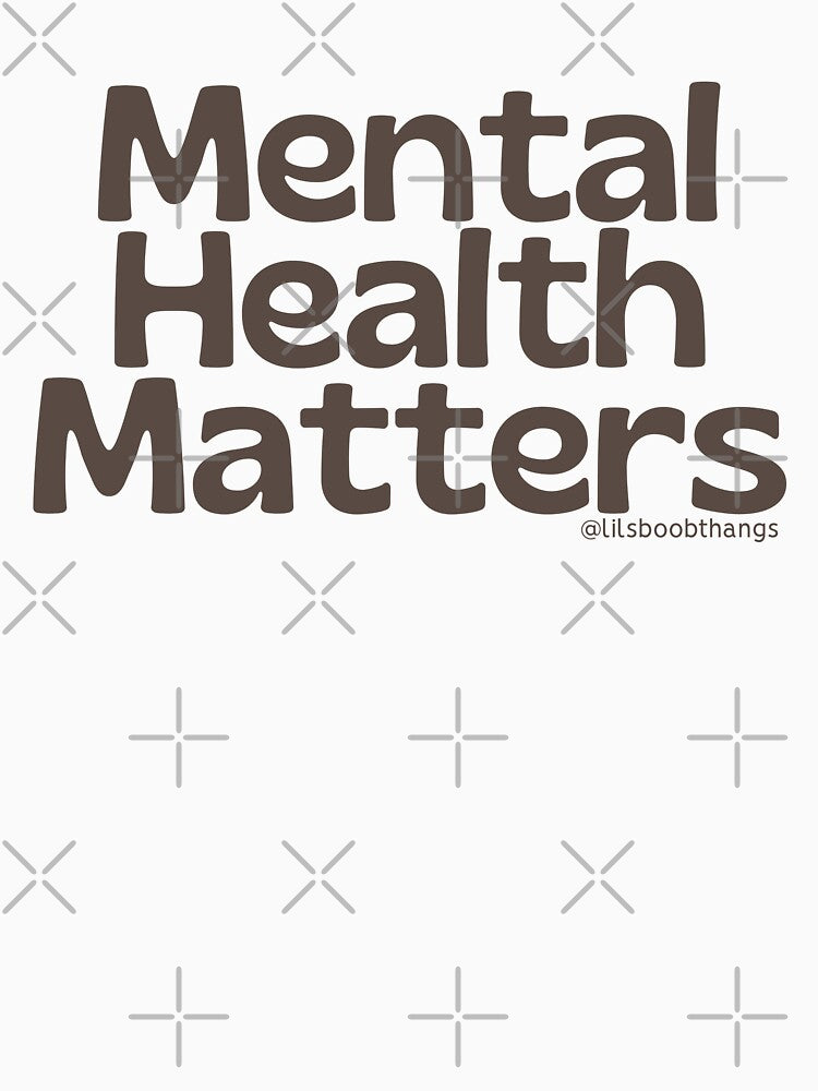 Mental Health Matters., v7c | @lilsboobthangs by lilsboobthangs T-Shirts, Hoodie, Sweatshirt | BlankRebels.com (Image 3)