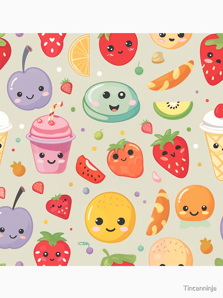 Squishy & Sweet: Kawaii Treats & Eats You'll Love by Tincanninja T-Shirts, Hoodie, Sweatshirt | BlankRebels.com (Image 3)