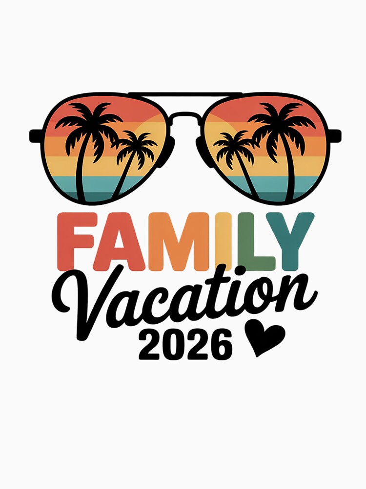Family Vacation 2026 Beach Summer Men Women Kids Matching by Moxizz T-Shirts, Hoodie, Sweatshirt | BlankRebels.com (Image 3)