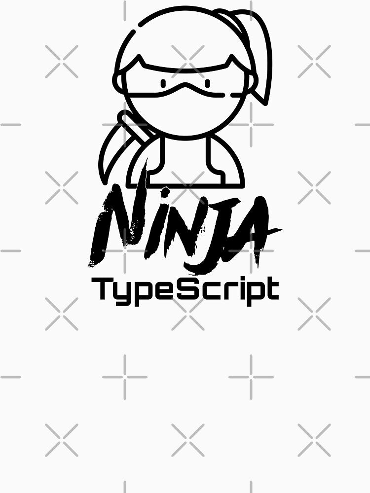 TypeScript Ninja (black) by Stornu2Ruedas T-Shirts, Hoodie, Sweatshirt | BlankRebels.com (Image 3)