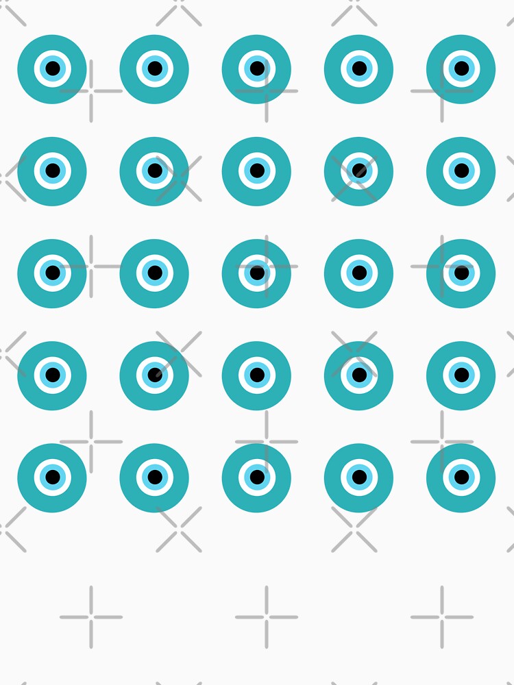 Turquoise evil eye by Ana Gorozpe T-Shirts, Hoodie, Sweatshirt | BlankRebels.com (Image 3)