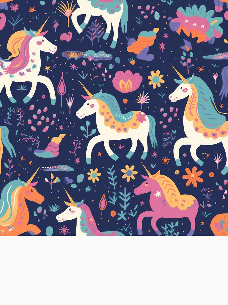 Whimsical Unicorn #1 by WildWho T-Shirts, Hoodie, Sweatshirt | BlankRebels.com (Image 3)