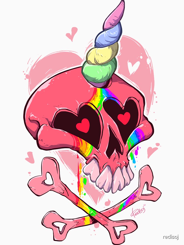 The skull of an optimist by redisoj T-Shirts, Hoodie, Sweatshirt | BlankRebels.com (Image 3)