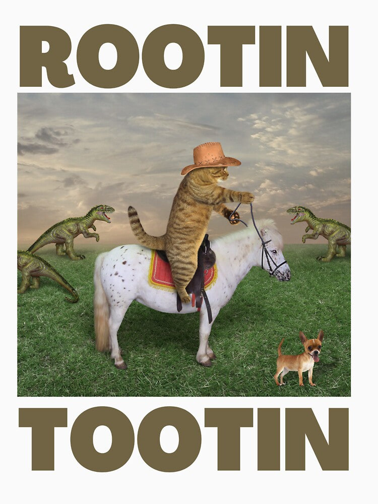 Rootin Tootin Cowboy Cat by farshad01 T-Shirts, Hoodie, Sweatshirt | BlankRebels.com (Image 3)