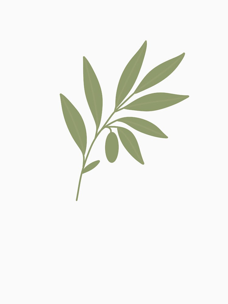 Minimal Olive Branch Botanical Illustration by SunCraftStudio T-Shirts, Hoodie, Sweatshirt | BlankRebels.com (Image 3)