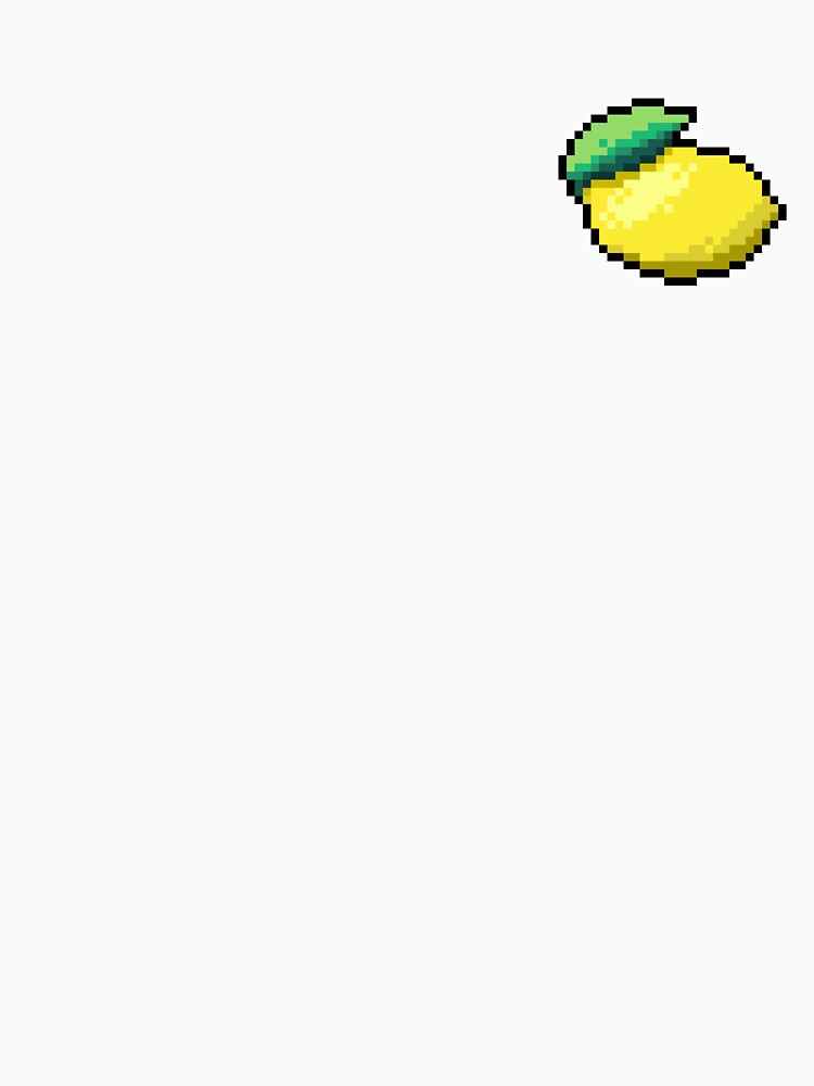 Pixel Lemon - pixel food art by LittleFoodShop T-Shirts, Hoodie, Sweatshirt | BlankRebels.com (Image 3)