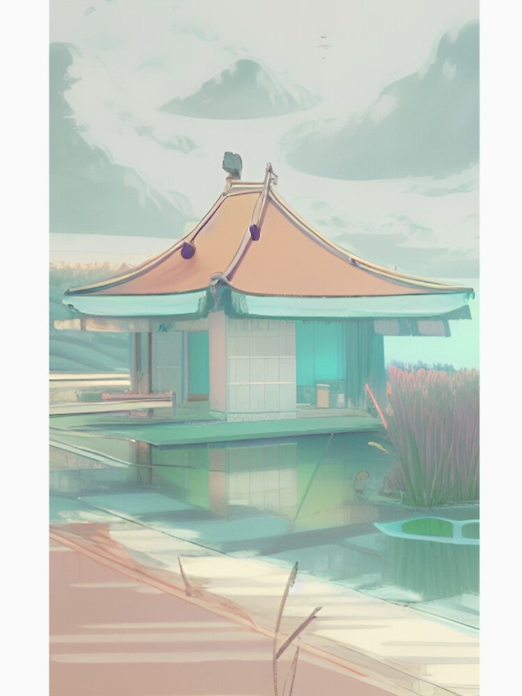 90s Nostalgia Retro Vaporwave Fantasy Futuristic Retro Landscape Illustration by S Y N T H R E A L M T-Shirts,... (Image 3)