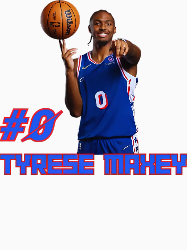 Tyrese Maxey - Tariik #170 by Mixzex T-Shirts, Hoodie, Sweatshirt | BlankRebels.com (Image 3)