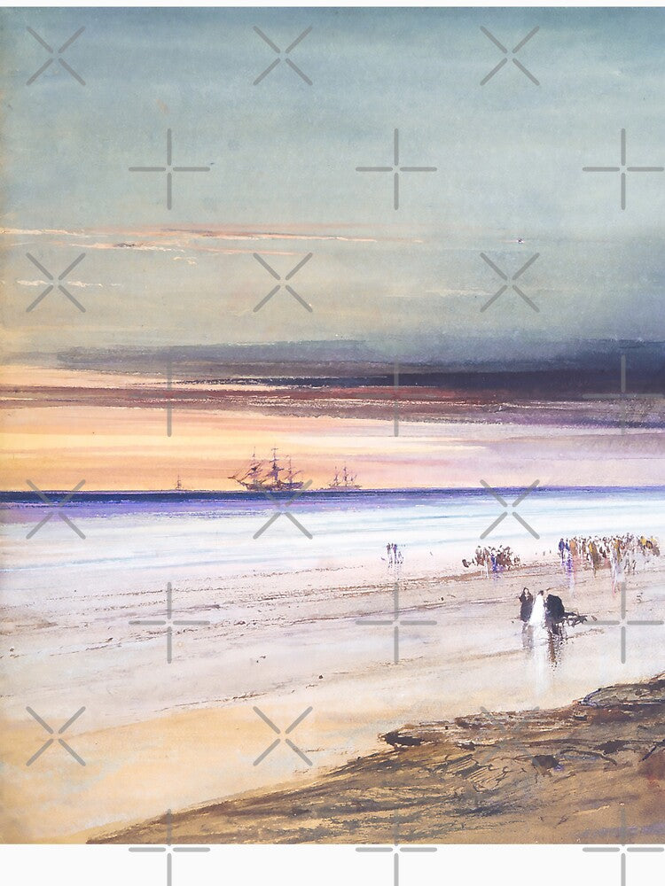 Sunset painting, Sunset Artwork, Beach Scene by danaJG T-Shirts, Hoodie, Sweatshirt | BlankRebels.com (Image 3)