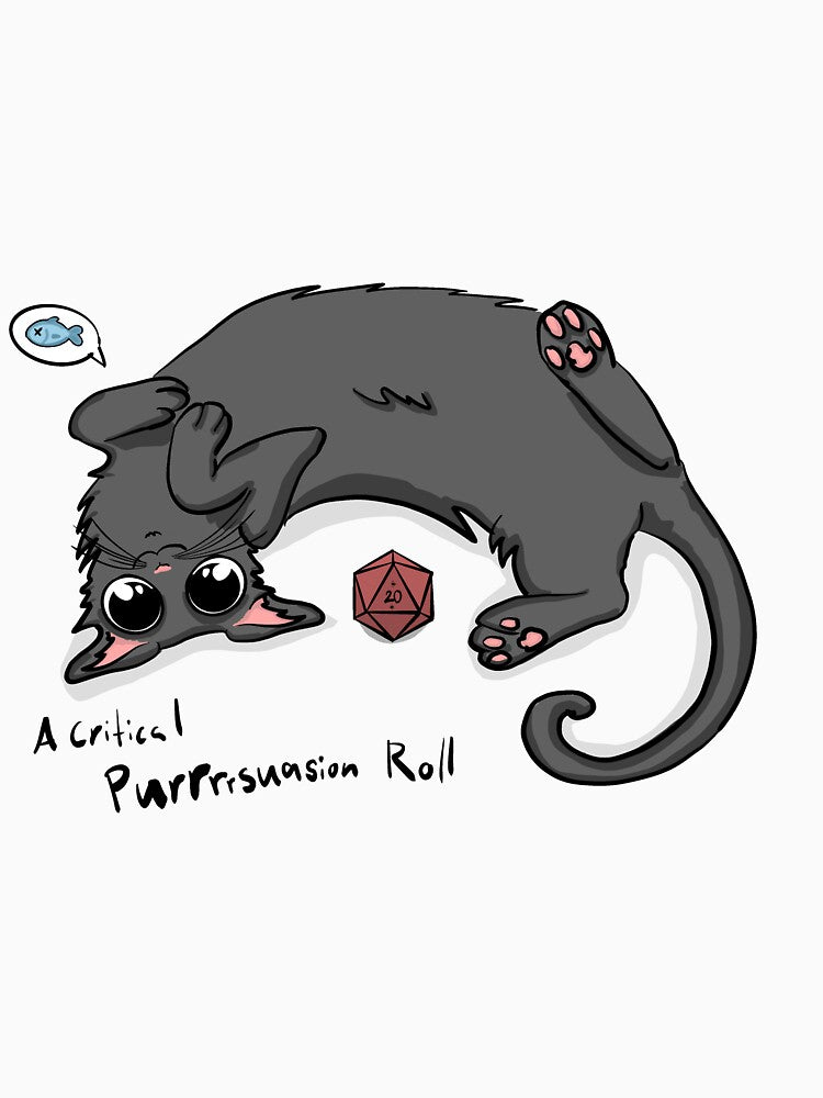 A critical purrrrsuasion roll by Catticore T-Shirts, Hoodie, Sweatshirt | BlankRebels.com (Image 3)