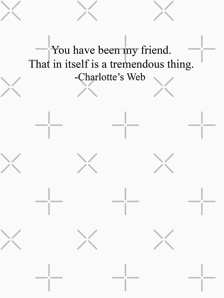 Charlotte's Web Quote by PolkaDotTurtle T-Shirts, Hoodie, Sweatshirt | BlankRebels.com (Image 3)