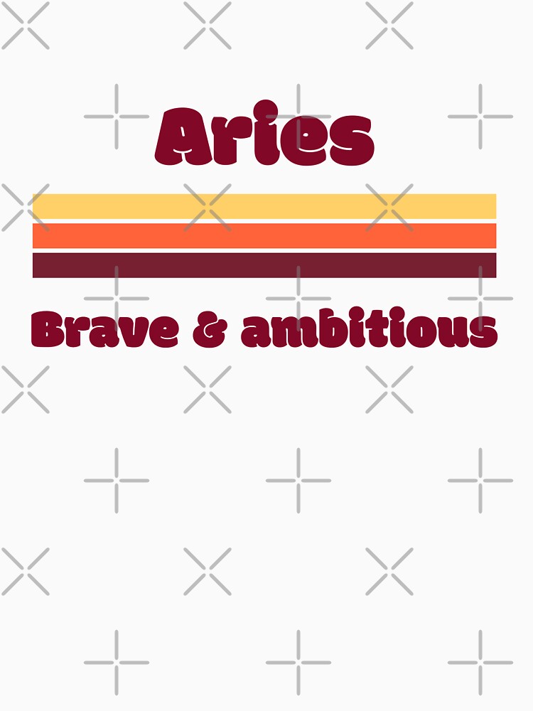 Aries retro style by piastrelli T-Shirts, Hoodie, Sweatshirt | BlankRebels.com (Image 3)