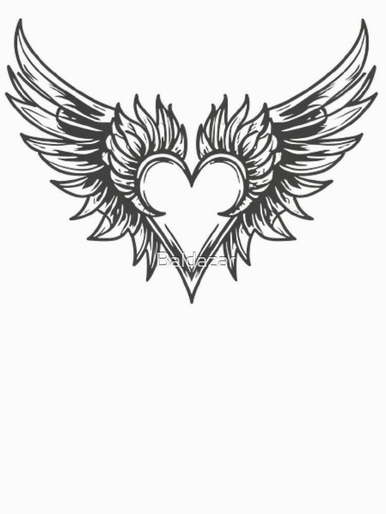 anime wings tattoo style by Baldazar T-Shirts, Hoodie, Sweatshirt | BlankRebels.com (Image 3)