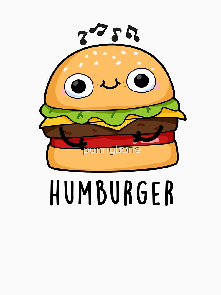 Humburger Funny Burger Puns by punnybone T-Shirts, Hoodie, Sweatshirt | BlankRebels.com (Image 3)