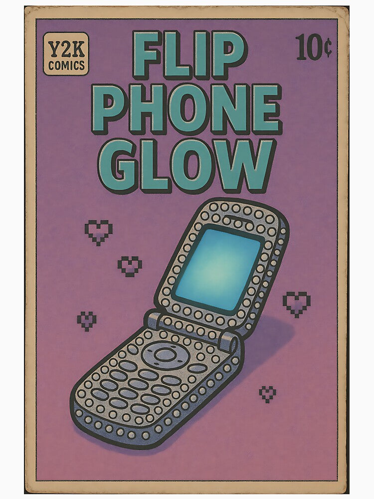Y2K: Flip Phone Glow by bapupa
