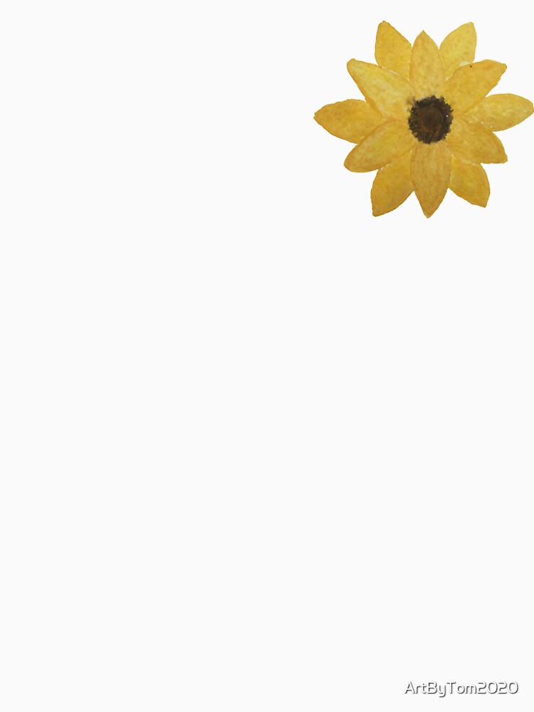 Yellow Flower Design by ArtByTom2020 T-Shirts, Hoodie, Sweatshirt | BlankRebels.com (Image 3)