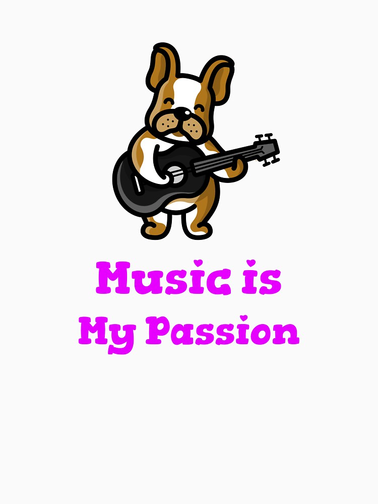 Music is My Passion by Queen1120 T-Shirts, Hoodie, Sweatshirt | BlankRebels.com (Image 3)