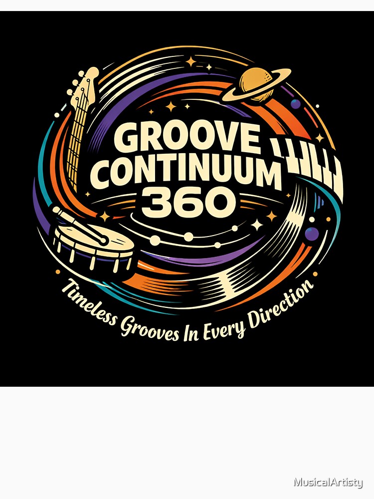 Groove Continuum 360 by MusicalArtisty T-Shirts, Hoodie, Sweatshirt | BlankRebels.com (Image 3)
