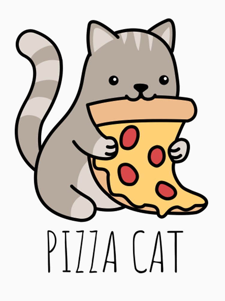 Pizza Cat Cute Pizza Cat by TED-DESIGN T-Shirts, Hoodie, Sweatshirt | BlankRebels.com (Image 3)