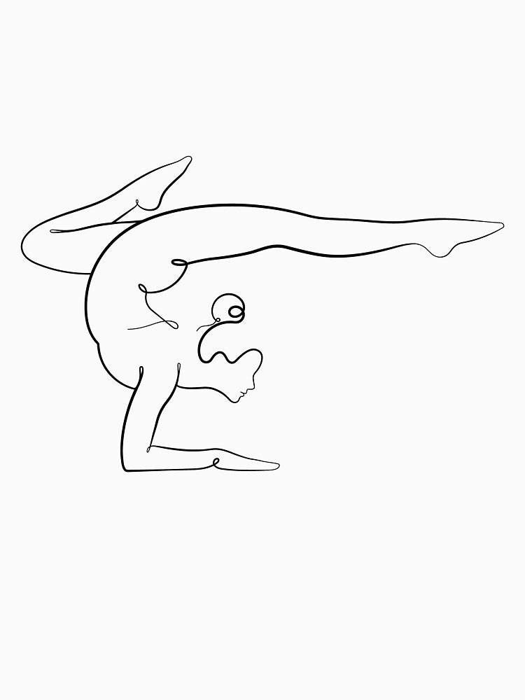 Scorpion Pose – Vrschikasana – One Drawing T-Shirts, Hoodie, Sweatshirt