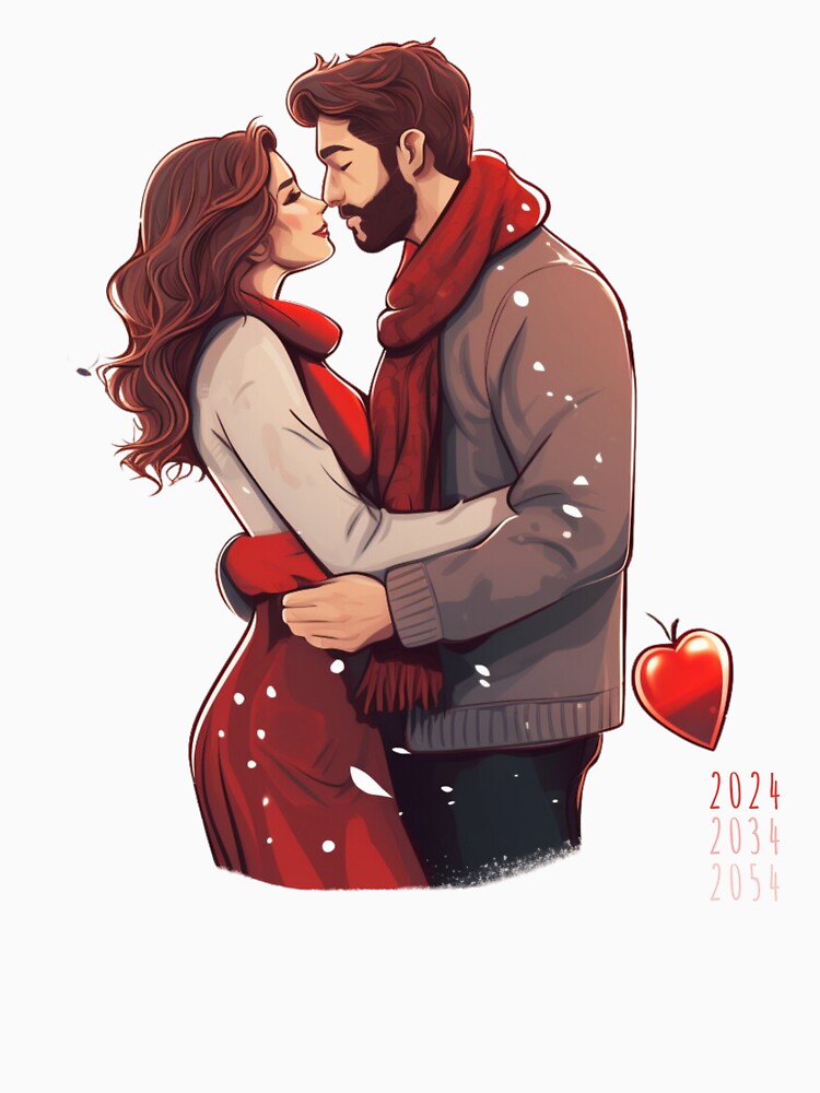 Christmas Surprise " The Falling Snow Witnesses Our Love " Gift by WeekendSurprise T-Shirts, Hoodie, Sweatshirt (Image 3)